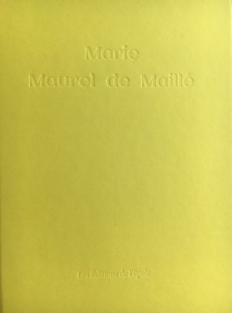 Marie Maurel De Maillé, éditions de l'épair, femme, mémoire, inconnue, scène, noyée, Frédéric Martin, 5ruedu.fr, livres photos, chronique, blog, Soraya Hocine, Sandy Berthomieu, 