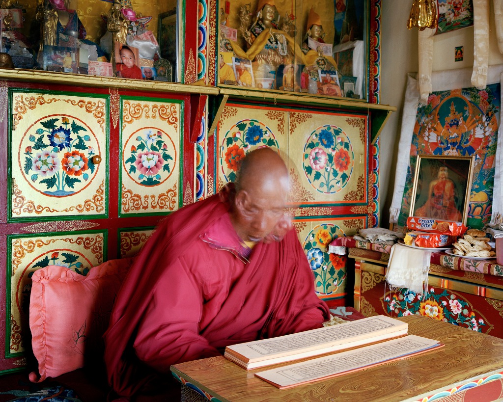 Richard petit, Lungta, Lac Gelé, Ladakh, bouddhisme, moine, immensité, bienveillance, compassion, photographie chambre, drapeau, prière,