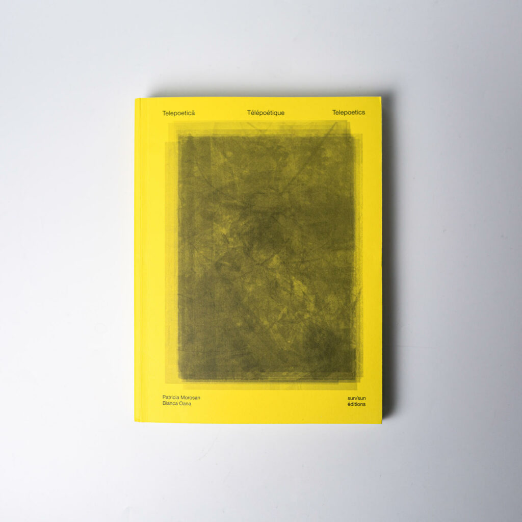 télépoétique, Derrida, sun/sun, Patricia Morosan, Bianca Oana, télépathie, tentaive, photo, texte, covid, soi, autre, dialogue, silence, Frédéric Martin, 5ruedu, chronique, livre, 