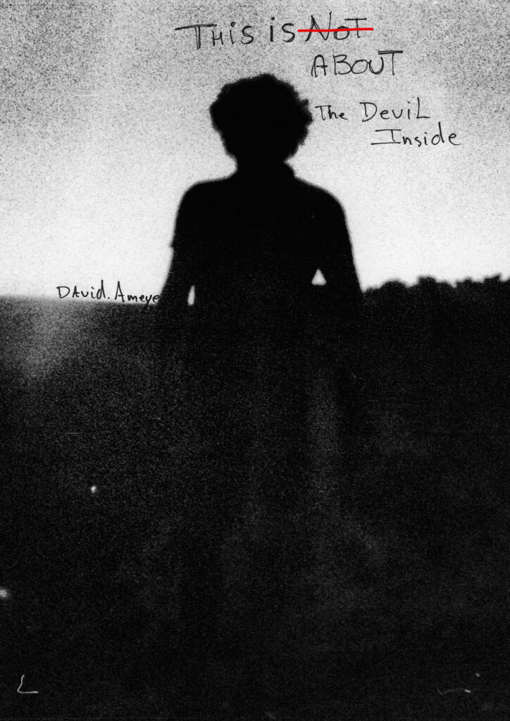 David Ameye, This is not about the Devil Inside, Père, amour, Enfant, départ, rupture, tristesse, démons, intérieur, rédemption, Belgique, livre, chronique, photographie, Frédéric Martin, 5ruedu, 