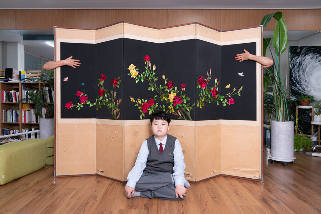 Hyunmin Ryu, Mon neveu coréen Le bec en l'air, enfance, photographie, famille, tendresse, humour, réinventer, grandir, souvenirs, mémoire, 5ruedu, Frédéric Martin, chronique, livre,