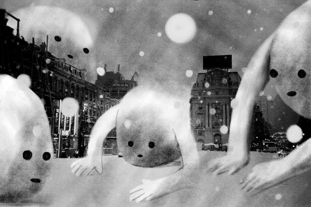 Mathieu Van Assche, BRRRXL, éditions Le Mulet, chronique, livre, photographie, Frédéric Martin, 5ruedu, Belgique, Bruxelles, monstre, fantômes, enfance, peur, effroi,