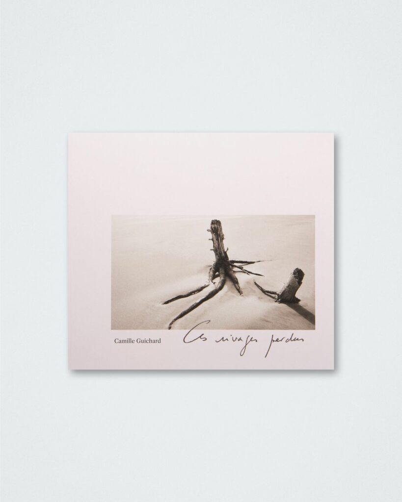 Camille Guichard, ces rivages perdus, galerie Rachel Hardouin, estran, montée des eaux, vague, sable, forêt, mer, ailleurs, cycle, marée, Frédéric Martin, 5ruedu, chronique, livre photo,