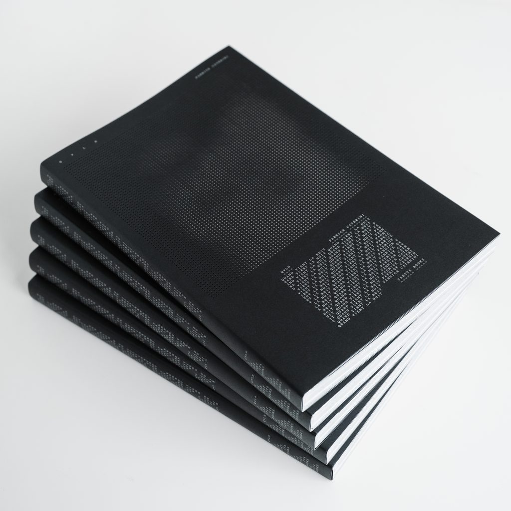 Quand vient la nuit, Fabrice Catérini, Saetta Books, nuit, livre, photo, fête, fuite, renaissance, chronique, Frédéric Martin, 5ruedu,